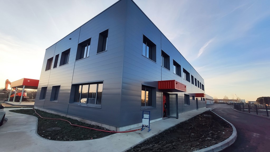 Bâtiment tertiaire lors d’une intervention BATI-MESURE